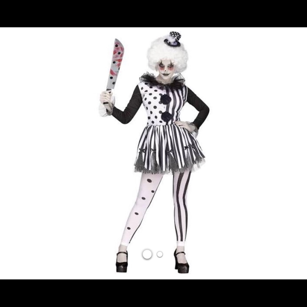 Adult Killer clown costume.